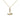 Pre-owned yellow gold anchor necklace
