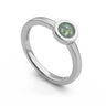 Round Bezel Ashes Ring