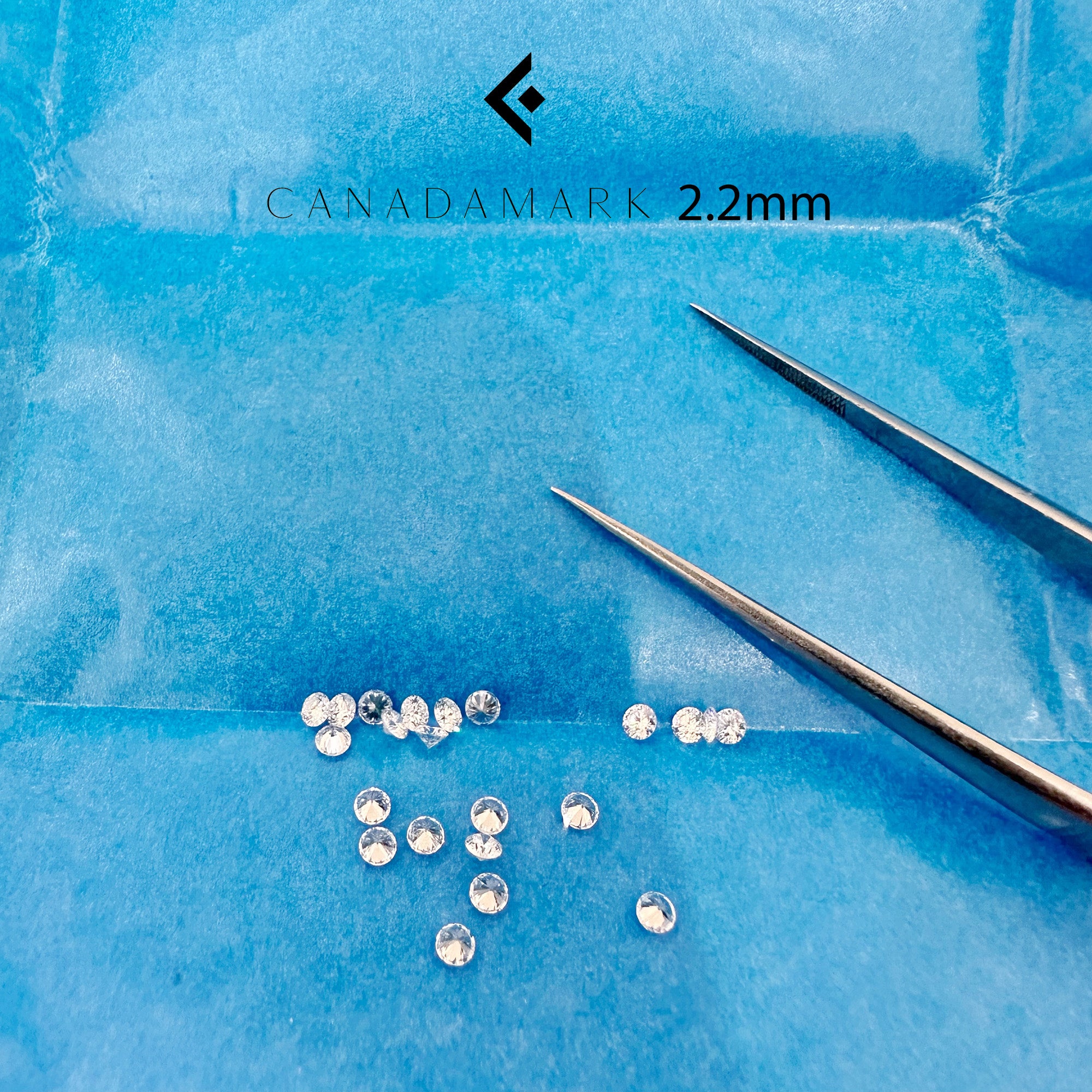 2.2mm canadamark diamonds