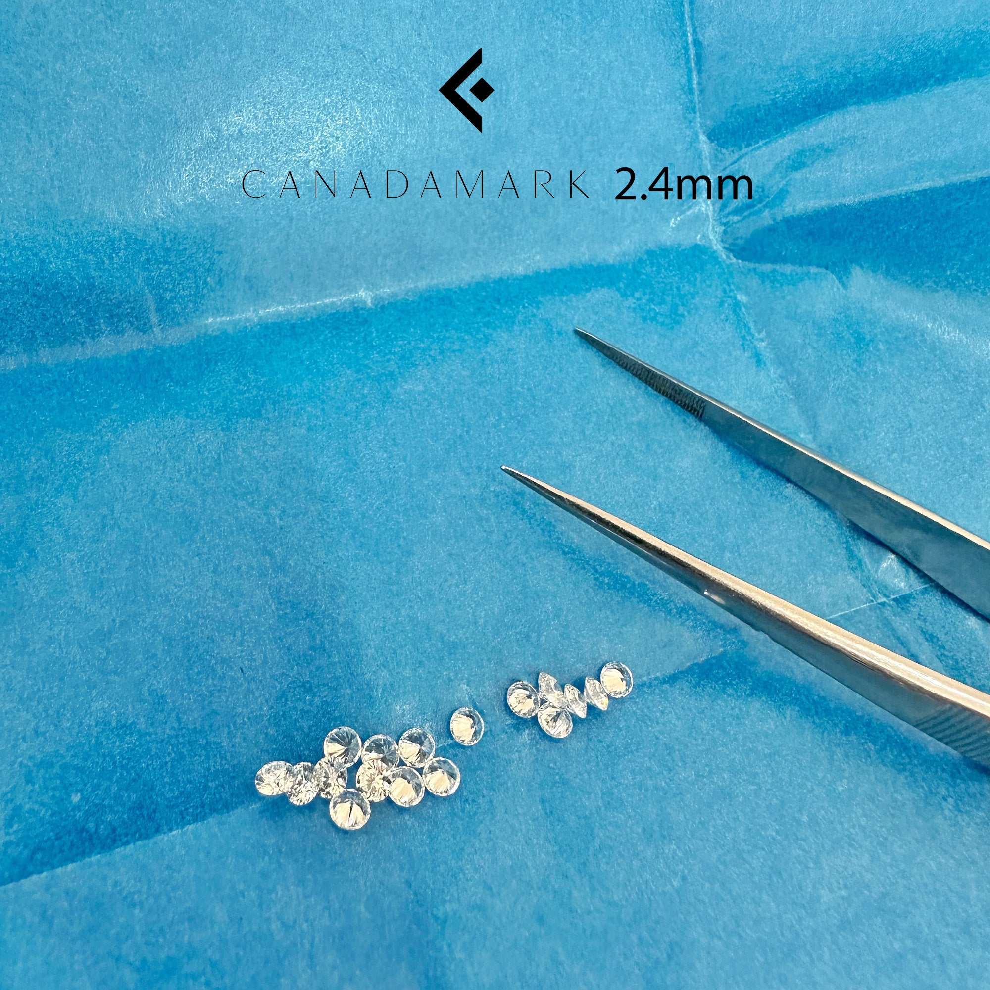 2.4mm Canadamark Diamonds