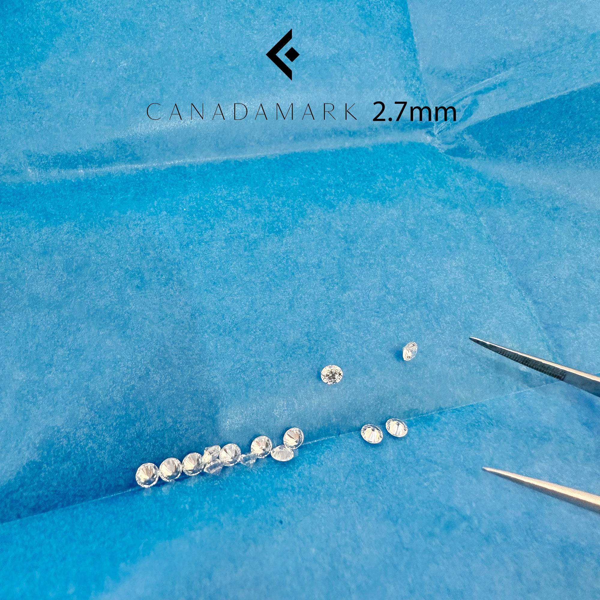 2.7mm Canadamark Diamonds