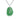 Closeup view of the silver coral effect green sea glass necklace