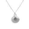 Double Cockle Shell Necklace Front View