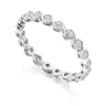 0.50 carat fully set diamond eternity ring