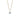 Floating Diamond Necklace. Floating diamond solitaire pendant 4mm 0.25cts in yellow gold. 