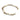 9ct yellow gold ladies bracelet with white gold screw-detail rectangular links, hallmarked Sheffield, refurbished and polished.