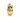 Vintage 9ct Yellow Gold Owl Charm with Green Gemstone Eyes Front View