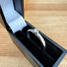 Pre loved 0.10ct solitaire engagement ring