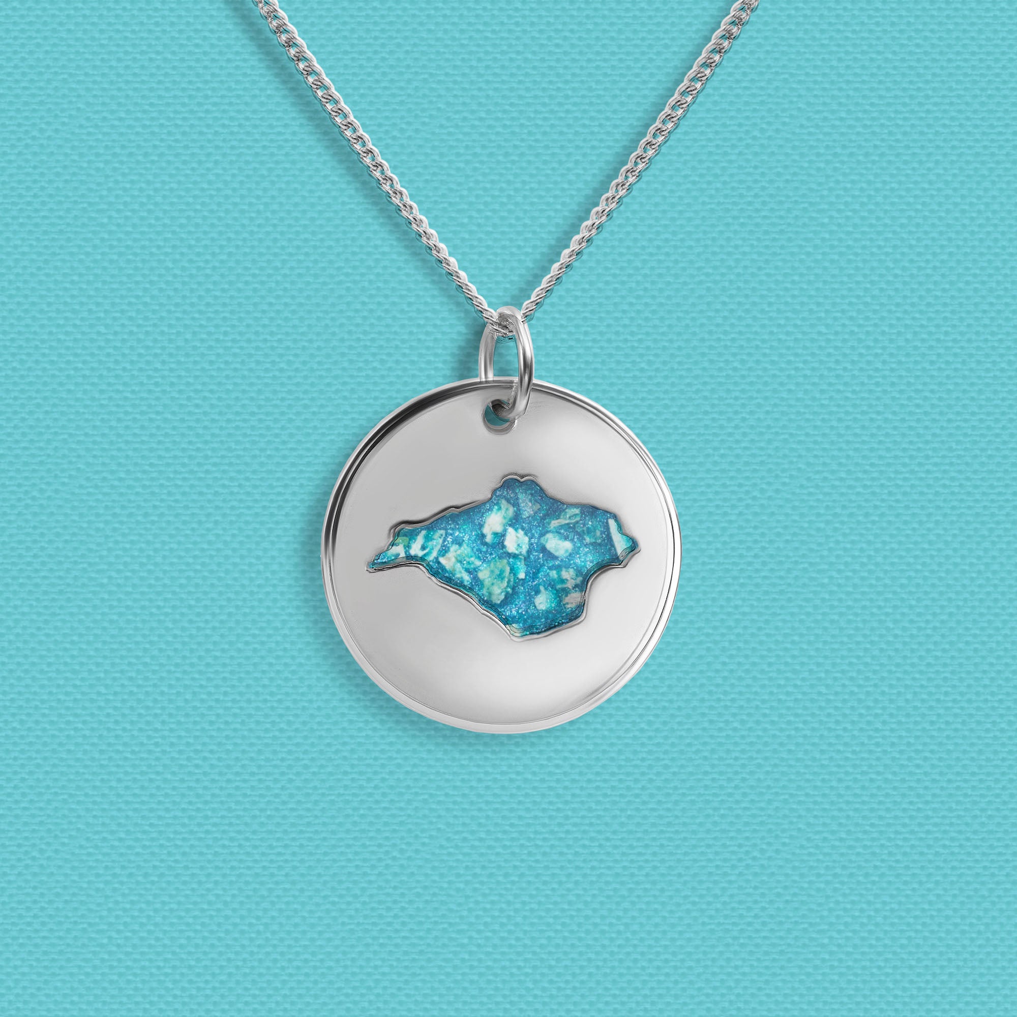 Isle of wight Ashes Necklace Main View
