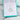 Aqua bezel sea glass necklace shown in box