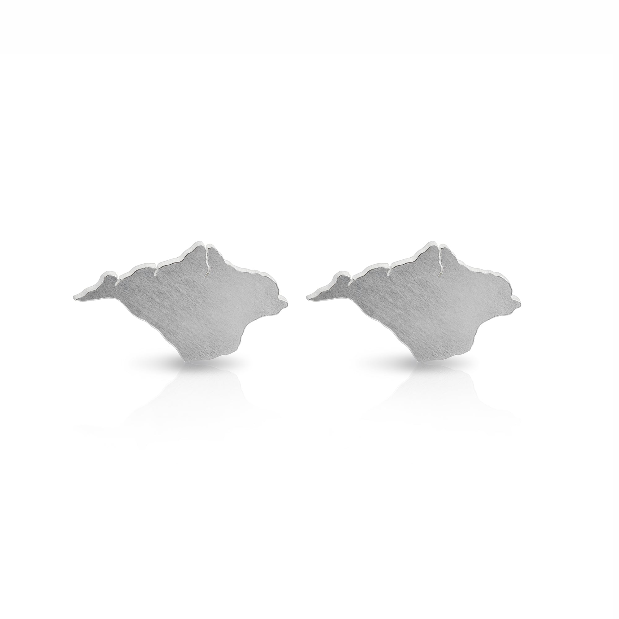 Isle of Wight earrings shown on a white background