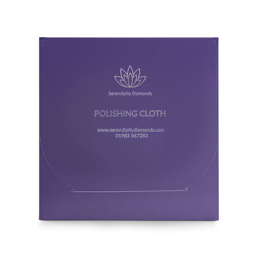 Serendipity Diamonds Polishing Cloth Back