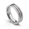 Double groove ashes ring 