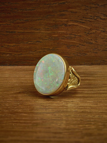 Heirloom Gold Opal Ring