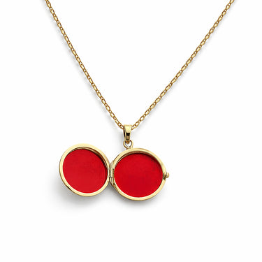 Pre-loved open butterfly locket