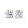 Paris 1 carat yellow gold lab-grown diamond earrings