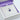Purple Pearl Slider Necklace in Box