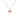 Pink pebble sea glass necklace