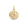 Pre-loved yellow gold st.christopher pendant