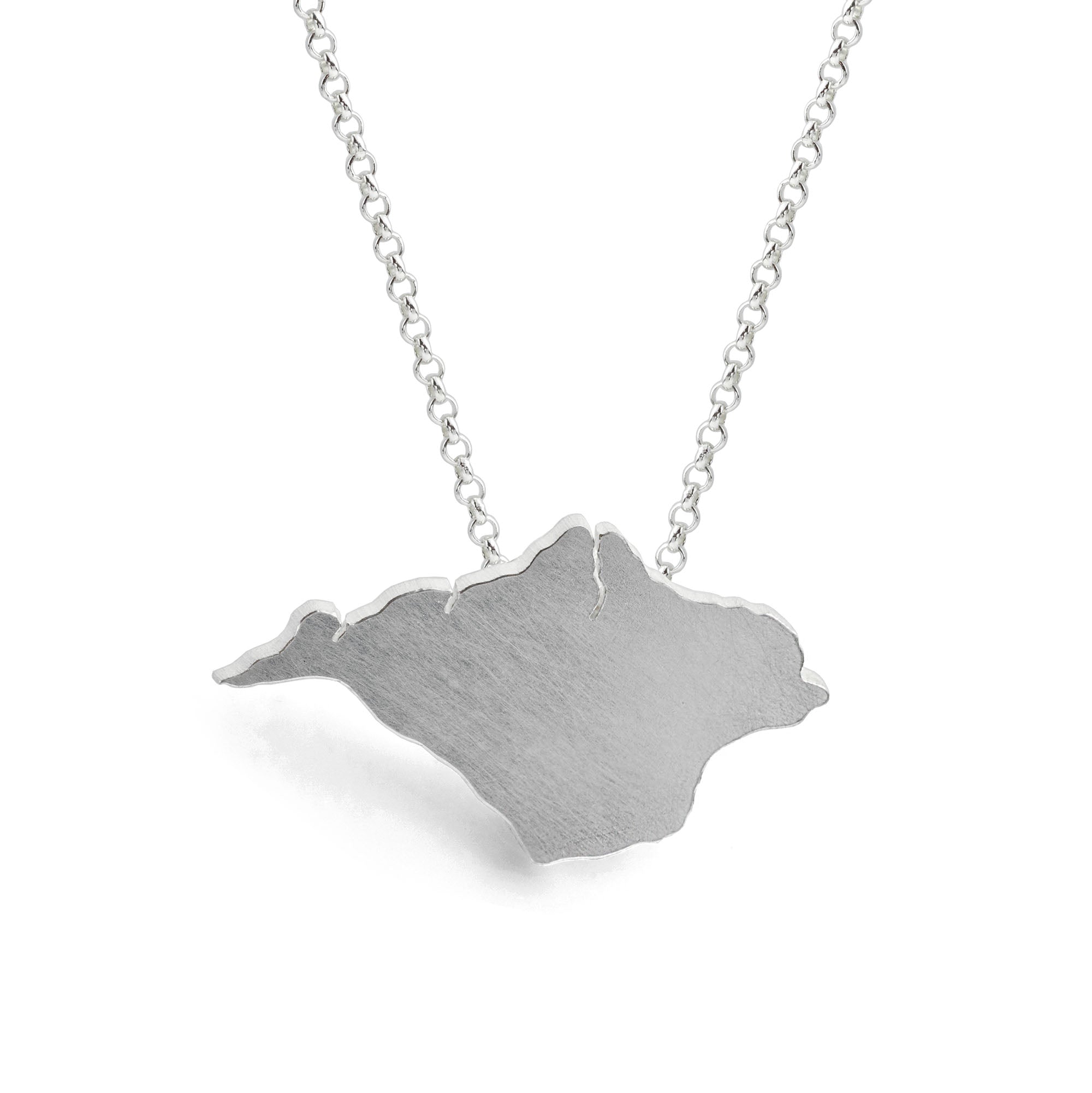 Silver Isle of Wight Necklace
