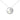 Circular Silver Ocean Pearl Slider Necklace