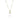Collier bonhomme de neige en perles et diamants