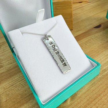 Isle of Wight Silver Somewhen Necklace in Presentation Box