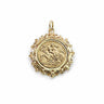 1930 Gold Sovereign Coin in 9ct Pendant Surround reverse view