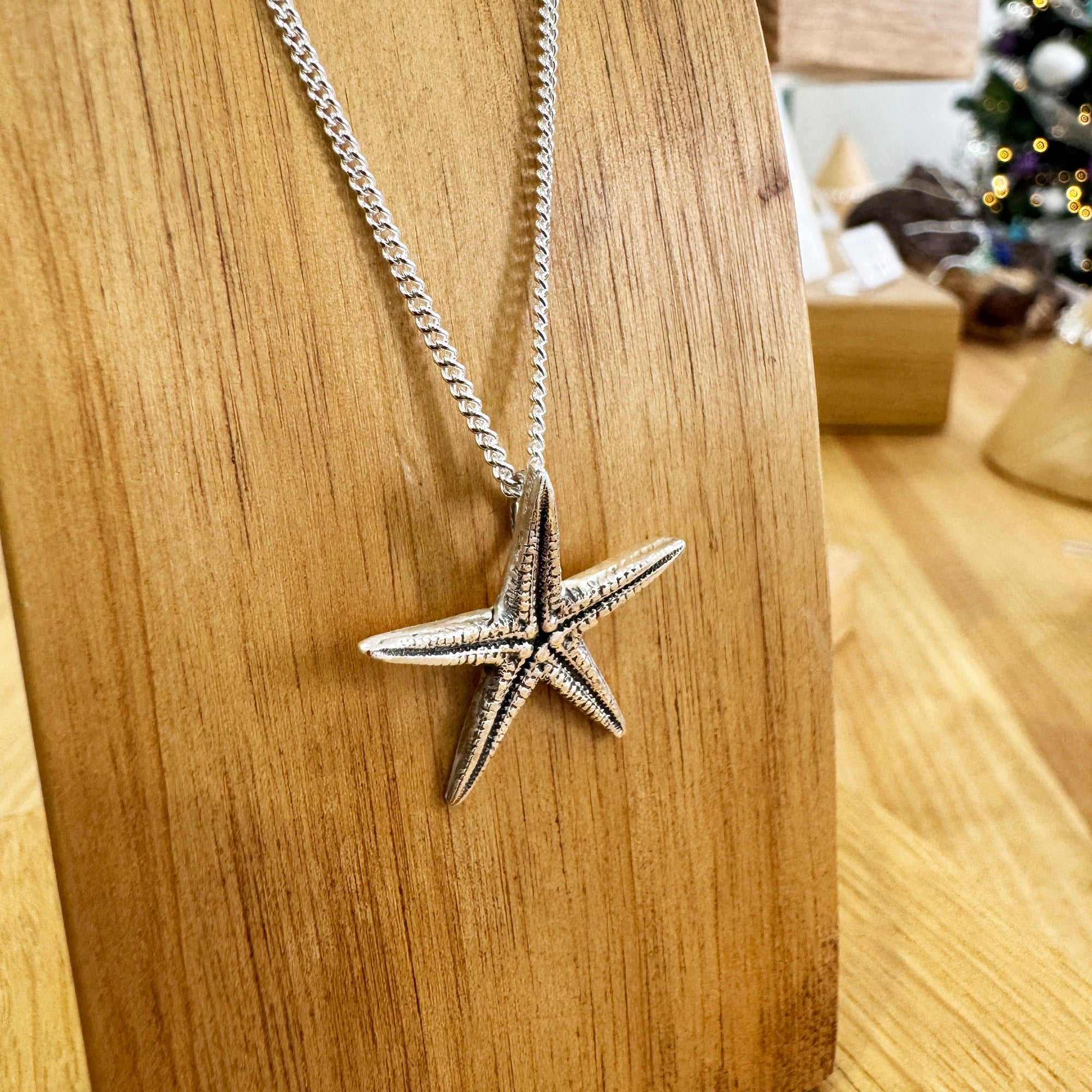 Starfish displayed on stand in our showroom