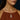 Japanese Paper Bark Maple (Acer griseum) seed necklace in Silver worn around a model's neck