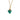 Teal Plectrum Sea Glass Necklace