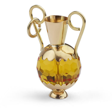 Larger view of the Gold amphora charm 