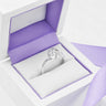 Ursa Marquise Twist Engagement Ring Boxed View