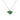 Bottle green isle of wight shaped sea glass necklace