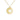 Isle of wight cutout disc necklace in yellow gold