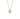 Gold Opal Open Heart Necklace 14ct Yellow Gold 