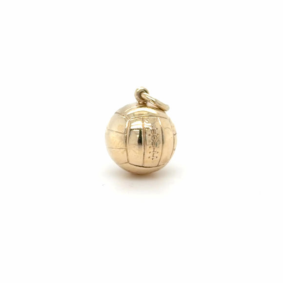 Vintage 9ct Gold Football Charm Pendant | Chester 1957