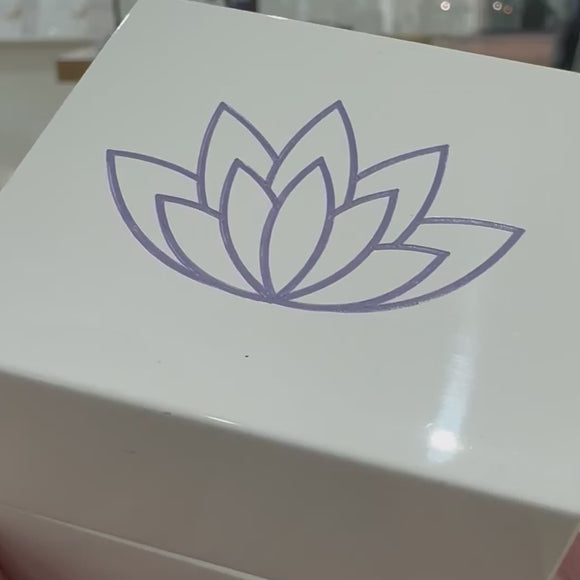 Cushion cut diamond halo engagement ring video