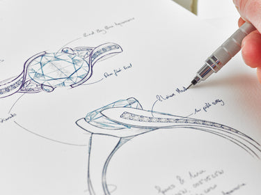 Bespoke Jewellery Design Sketch