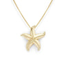 Gold Plated Starfish Necklace