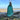 Yaverland Teal Blue Sea Glass Necklace