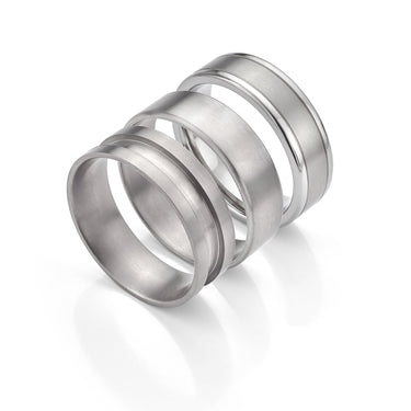 Titanium Hidden Ashes Ring